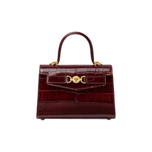 VERSACE Medusa '95 Коровья кожа Сумка через плечо Сумка Маленькая Женская Красная