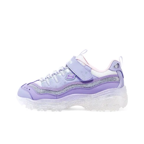 SKECHERS GIRLS Детская беговая обувь Низкий топ Фиолетовый Школьный возраст