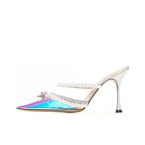 MACH MACH Домашние тапочки 10 см Женские Радужный Многоцветный