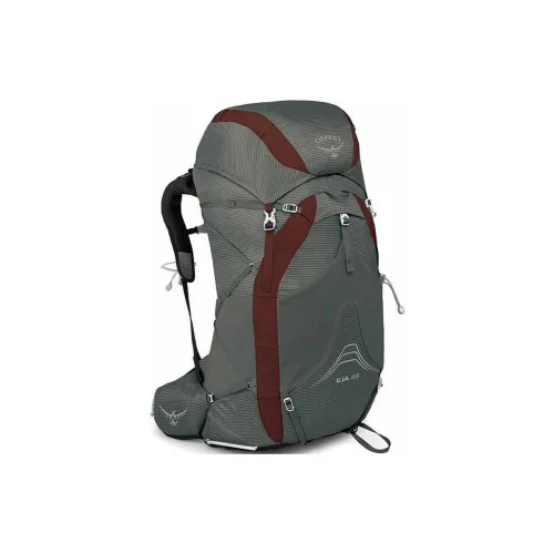 OSPREY 48L Outdoor Альпинистский рюкзак Рюкзак Нейлон Облачный серый Deep Циановый Женские