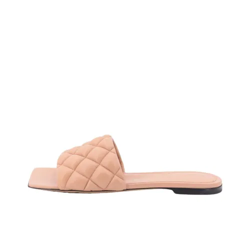 Bottega Veneta Утепленные Слипоны Женские Розовые