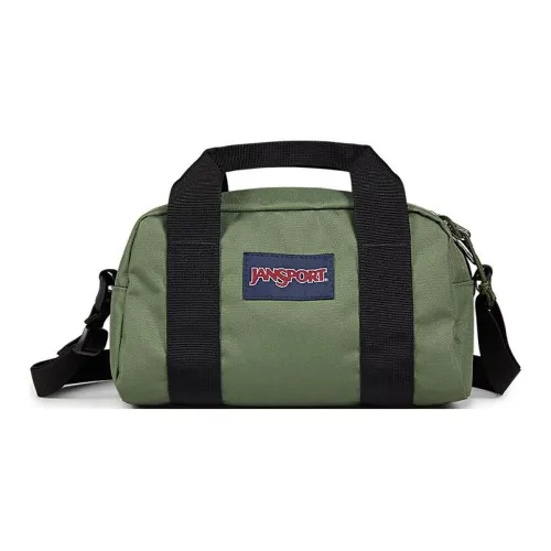 JanSport Полиэстер Путешественная Сумка Мини Женская Зеленая