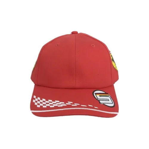 Ferrari Хлопковые кепки Мужские Красные