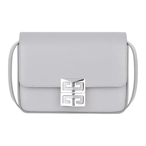 GIVENCHY 4G Коровья кожа Сумка через плечо Маленькая Женская Серый