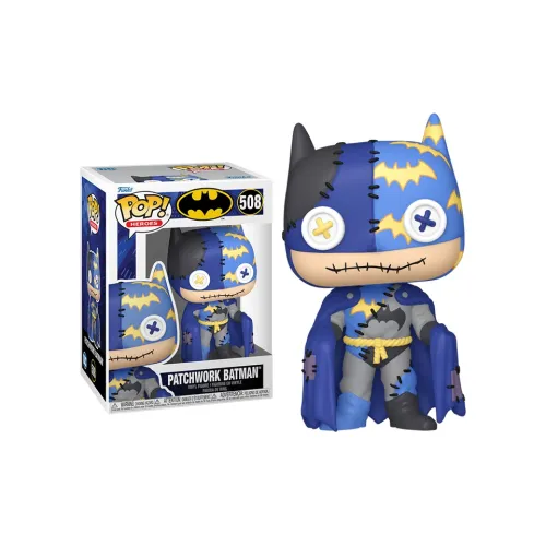 Funko DC COMICS Коллекция Пэчворк POP! Фигурки Chibi Бэтмена и Джокера 10 см