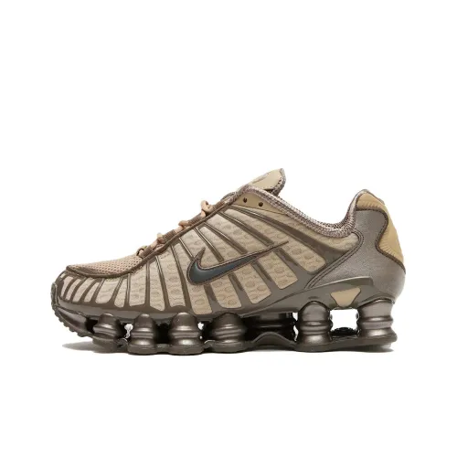 Nike Shox TL Series Slip-resistant Abrasion-resistant Low-top Беговые кроссовки Женские Хаки
