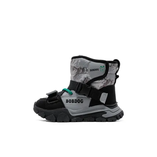 BOBDOG Устойчивый к истиранию Поддерживающие Термостойкие Детские Зимние сапоги Малыш