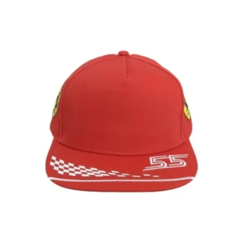 Ferrari Хлопковые кепки Мужские Красные