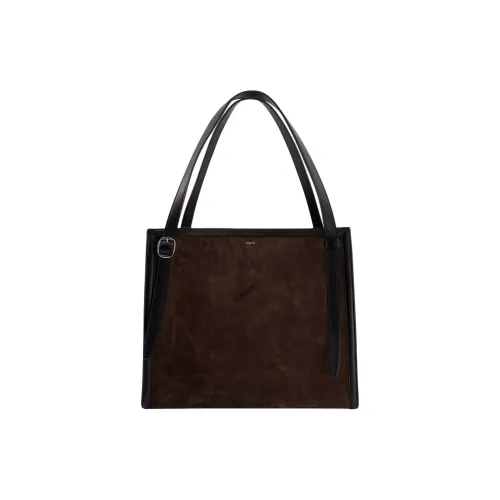 COPERNI Кожа Тоут Сумка Сумка для покупок Сумка Сумка через плечо Большая Женская Коричневая