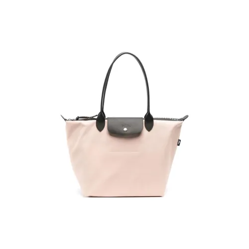 LONGCHAMP Le Pliage Energy Полиамид Холст Сумка-тоут Сумка для покупок Сумка через плечо Сумка Большая Женская Телесного цвета