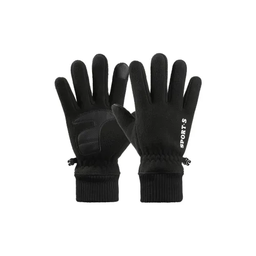 WODONBLE Полиэстеровые трикотажные перчатки унисекс