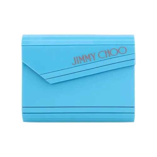 Jimmy Choo Акриловое волокно Через плечо Клатч Женские Синий