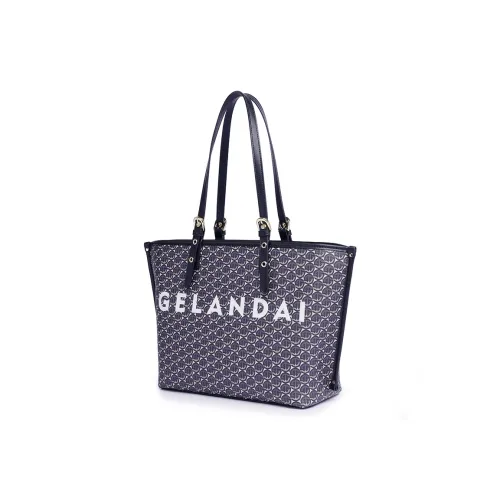 GELANDAI Сумка через плечо из ПВХ Женская Синяя