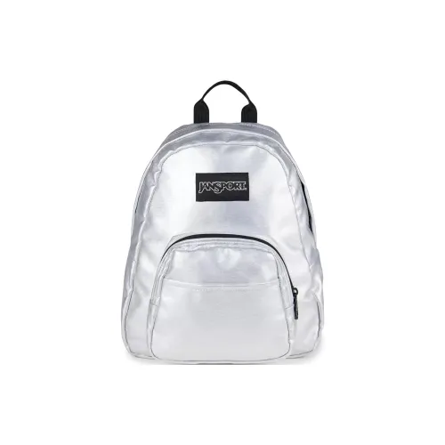 JanSport Полиэстер Рюкзак Мини Унисекс Серебряный