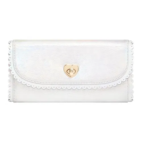 MANOUSH ПУ (полиуретан) Монетница Кошелек Обычный Women's White