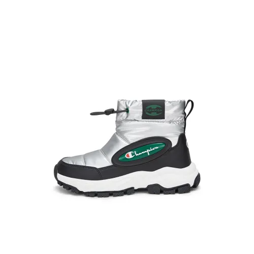 Champion Kids Термостойкие Детские Ботинки Серебристо-Серые