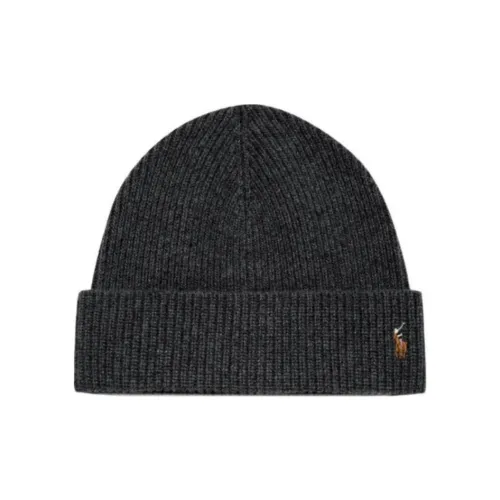 Polo Ralph Lauren Шерсть Нейлон Шапки-бини Мужской Черный Серый