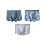 Угольно-серый Maps+Серо-голубой Sculpture+Облачный серый Лось [80S Синьцзян Длинноволокнистый хлопок 7A Шелк Антибактериальный]