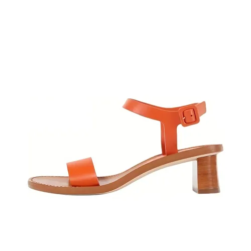DEAR FRANCES One Ремень Сандалии 4,5 см Женские Оранжевые