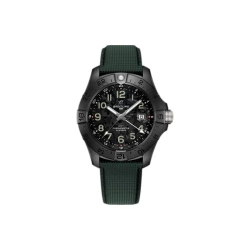 Breitling Автоматический Механический Часы Мужские 44 мм Черные