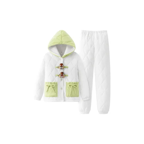 Gongdie X Disney Пижамный комплект Женский Белый