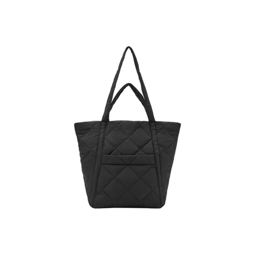 MUJI Полиэстер Одно Плечо Сумка Средняя Женская Серый Черный