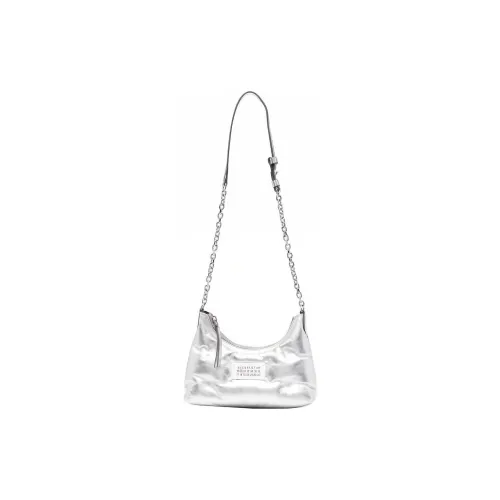 Maison Margiela Напп Кожа Сумка через плечо Мини Женская Серебряный