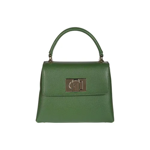 Furla 1927 Collection Кожа Сумка через плечо Сумка Мини Женская Зеленая