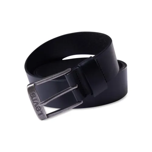 Ремни Levi's из коровьей кожи мужские черные