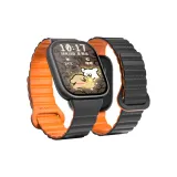 Черно-оранжевый