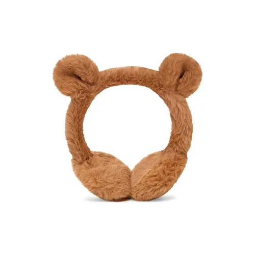 UGG Искусственный мех Наушники-подвески Детский Коричневый
