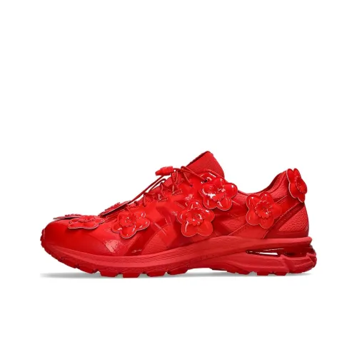 Asics GEL TERRAIN Беговые кроссовки Низкий Топ Красный Унисекс