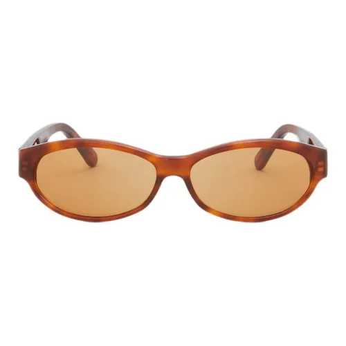 MARNI Ацетат OVAL SUNGLASSES Женские Черепаховый