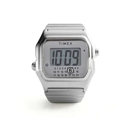 TIMEX Электронный Механизм Унисекс Часы 20mm*20mm*7mm Серебристый