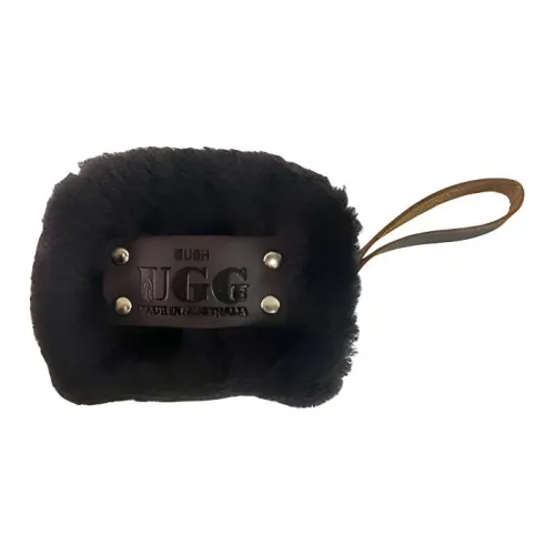 UGG Shearling Camera Сумка Монетница Стандартная Женская Шоколад