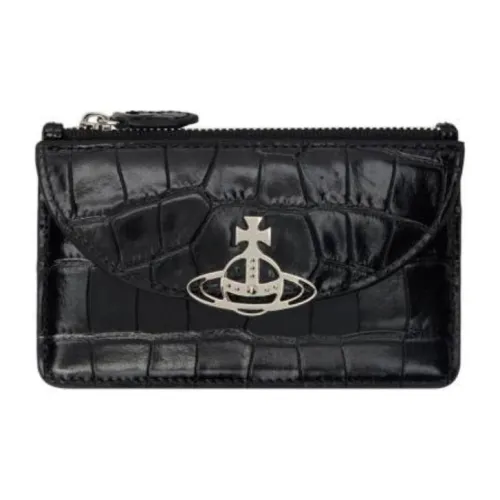 Vivienne Westwood Картхолдер из искусственной кожи женский черный