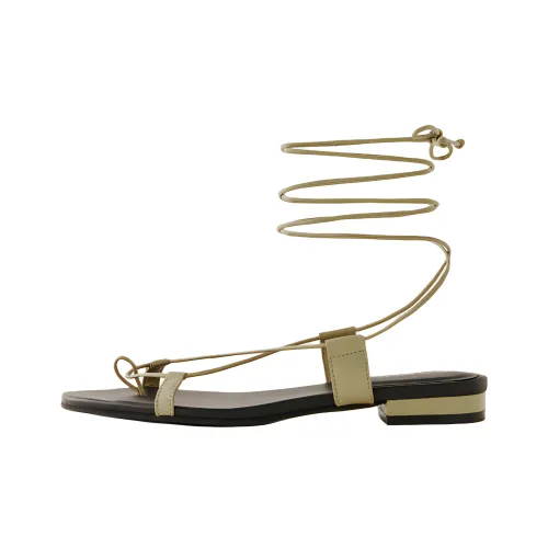 Reformation Alize One Ремешок Сандалии Женские Зеленые