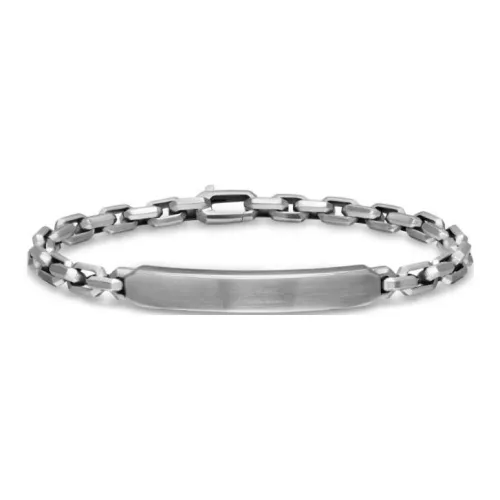 David Yurman Серебряный Браслет Мужской Серебряный