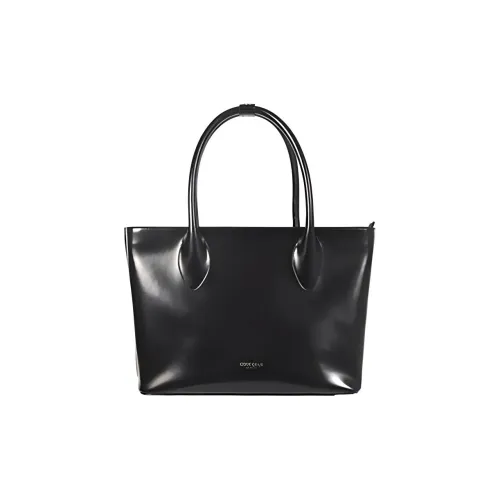 COIN QIAN Коровья кожа Тоут Сумка Сумка для покупок Сумка Обычный Женские Ink Beauty