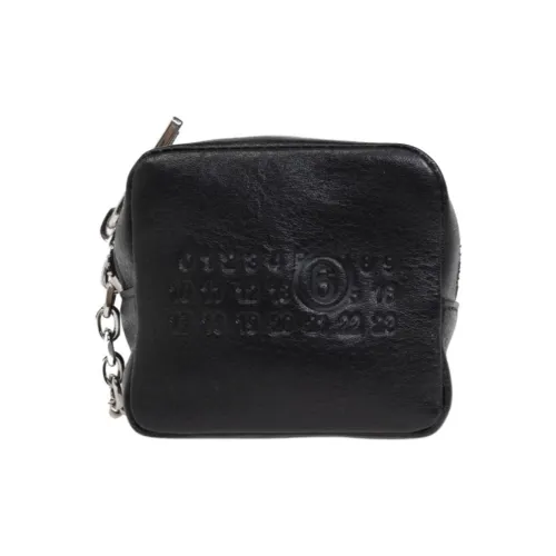 MM6 MAISON MARGIELA Телячья кожа Клатч Стандартный Унисекс Черный