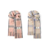 2 шт (Розово-серый в клетку + Голубой бежевый в клетку)