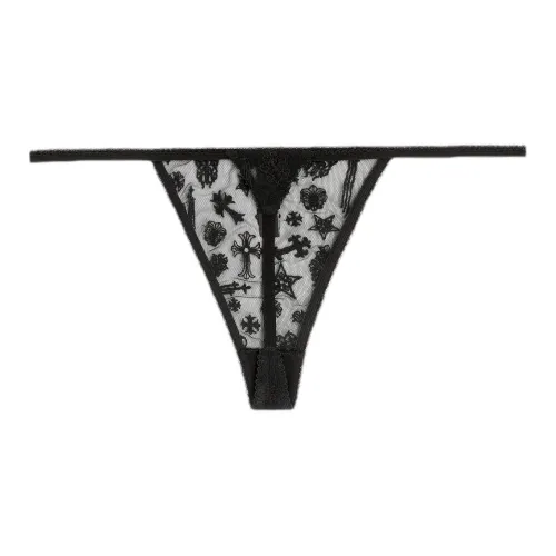 Chrome Hearts Черный Женский Стринг