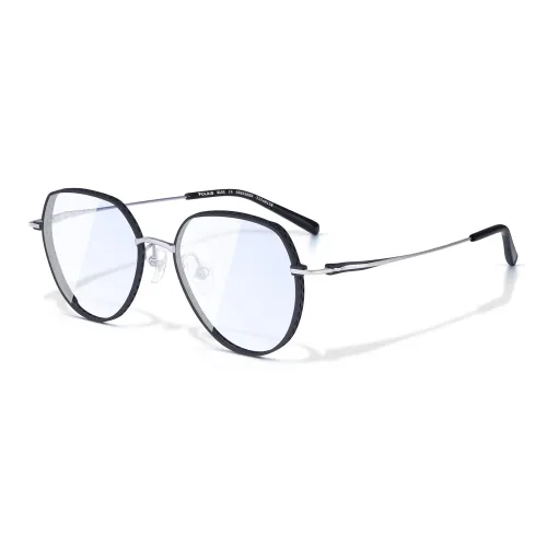 PULAIS Пластиковая оправа Чистый титан Круглые Оправы для очков Мужские