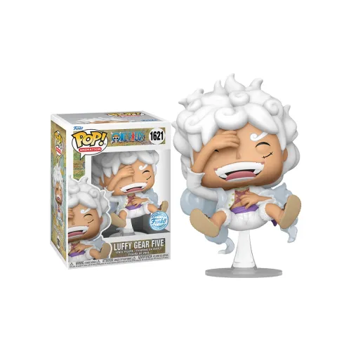 Funko One Piece Characters POP! GEAR5 Кукла Луффи Настольный украшение Фигурки Bonus Gift в стиле Chibi 10 5 см