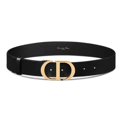 DIOR Латунные кожаные ремни для женщин