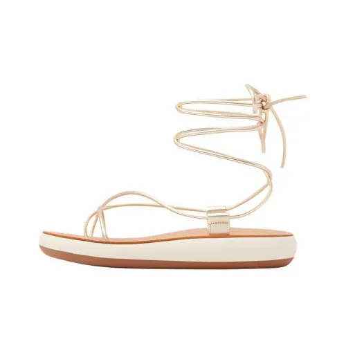 ANCIENT GREEK SANDALS один Ремень Сандалии Золотой Женские