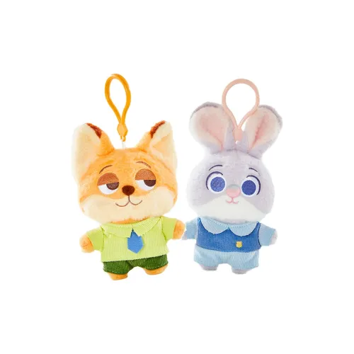 The Green Party X Disney Zootopia Series Джуди Ник Плюшевый Брелок Плюшевая Кукла 25 см 12 см Длина Тела
