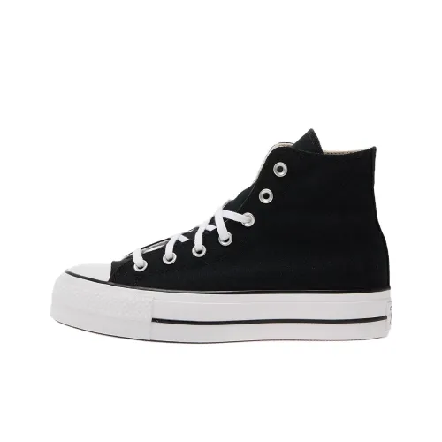 Converse Chuck Taylor All Star Lift High Top Кеды Женские Черный Белый