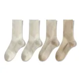 Белый 2+Молочный Белый+Бежевый Абрикос [Мягкий Кашемир, Термостойкий]