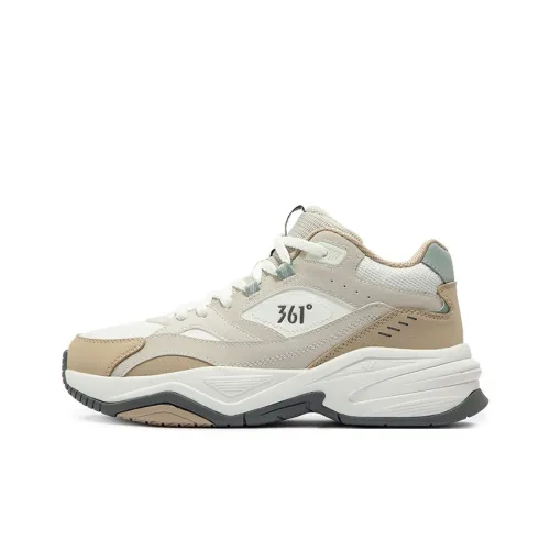 361° Sailing Series Противоскользящий Устойчивый к истиранию Термический MID Топ Casual Женские Белый Коричневый